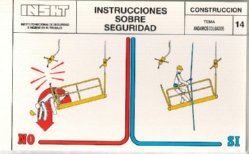 SI - NO CONSTRUCCION ANDAMIOS SI NO INSHT (32)  IMAGEN FOTOGRAFIA